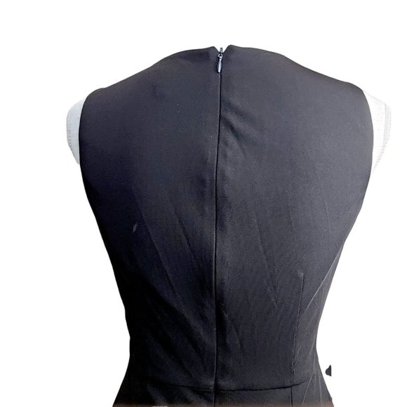 Maggy London 2 4 Black Yoli Jumpsuit‎ Jersey Knit Sleeveless Relaxed Leg - Picture 6 of 13